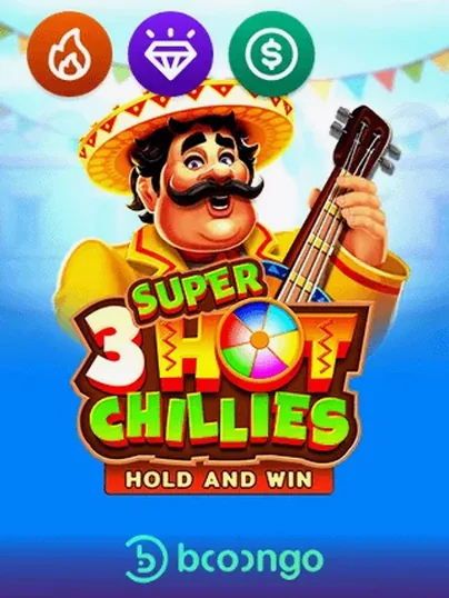 3 Super Hot Chillies slot by 3Oaks — The Lott Crown