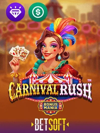 Carnival Rush slot by Betsoft — The Lott Crown