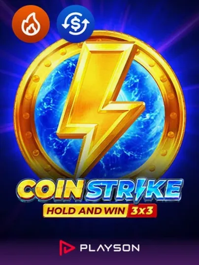 Coin Strike Hold and Win slot by Playson — The Lott Crown